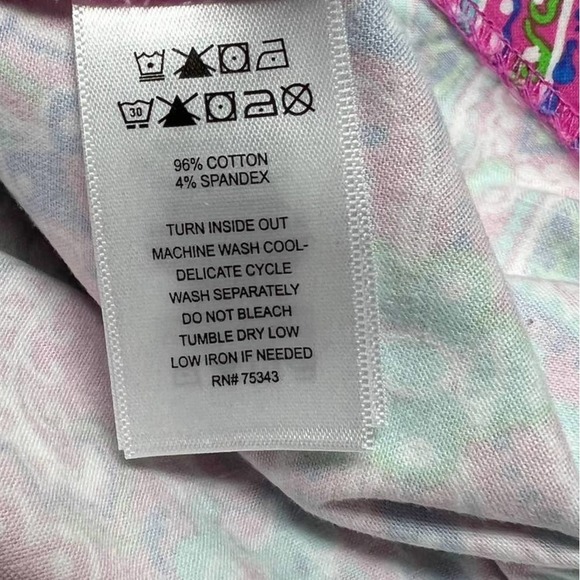 Cynthia Rowley Paisley Pineapple Sheath Dress V Neck Women's Size 4 - Picture 6 of 8